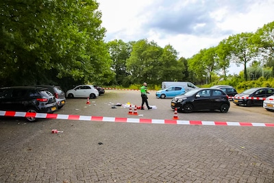 Been van slachtoffer schietpartij bij Burger King geamputeerd, schutter op beeld