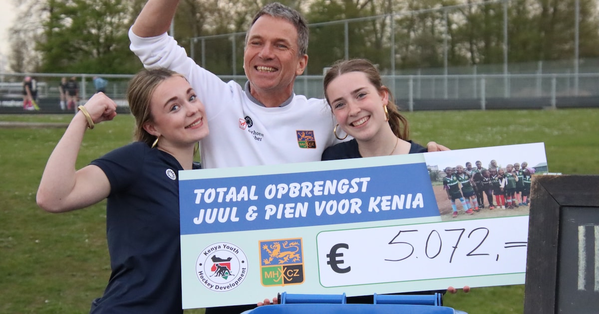 Hockeyers Zutphen halen 5.000 euro op voor Keniaans hockeyproject