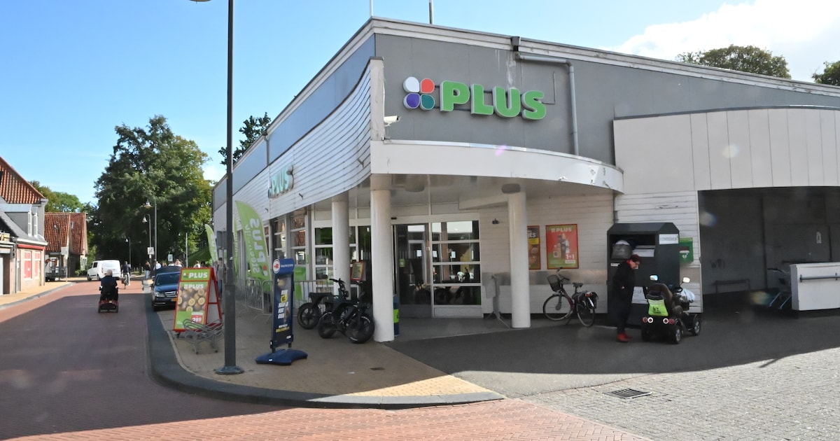 De Plus-supermarkt in Steenwijk gaat volgend jaar dicht