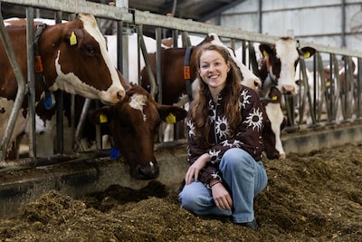 Boerin Renate (26) reisde naar Dublin met één missie: het platteland leefbaar houden voor jongeren