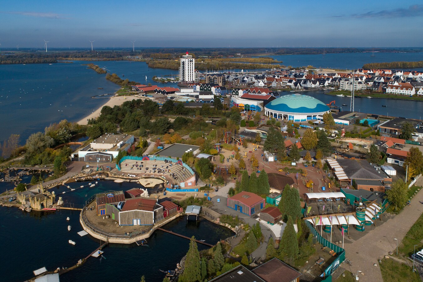 Het Dolfinarium in Harderwijk.