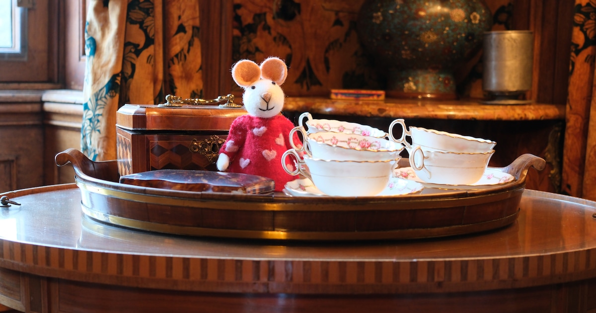 Speurtocht met Pluis de Liefdesmuis in Kasteel Rosendael