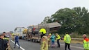 Meerdere voertuigen betrokken bij groot ongeval A73 Venlo