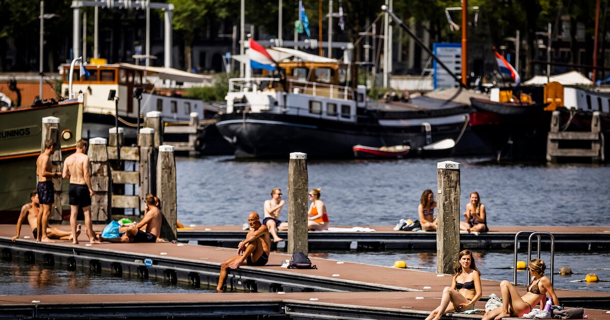 Afkoelen in Amsterdam: hier kun je zwemmen bij warm weer