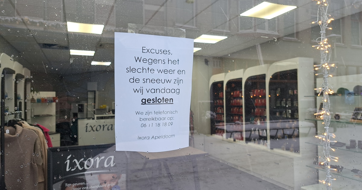 Uitgestorven Hoofdstraat in Apeldoorn: meerdere winkels dicht