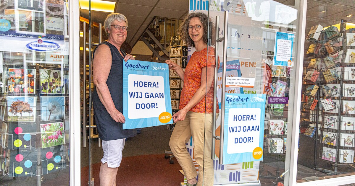 Goedhart Boeken in Zwolle blijft toch open: 'We kregen zoveel reacties ...
