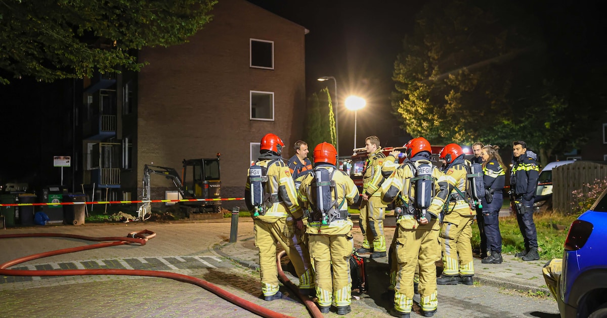 Tientallen bewoners urenlang hun huis uit na gaslek in Emmeloord