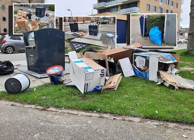 Niets lijkt te helpen tegen de enorme hoeveelheid afval náást containers in Amersfoort: dit wél?