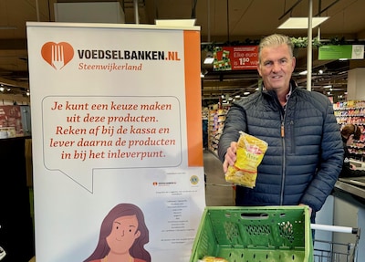 Lions Club Steenwijk zamelt in voor voedselbank, deze tien supermarkten doen mee