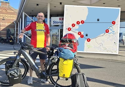 Jeroen (54) uit Deventer fietst 500 kilometer voor oefenwedstrijd van Go Ahead Eagles