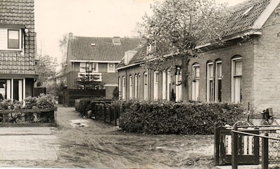Het Monnikenpad bestaat nog, maar alle woningen zijn gesloopt