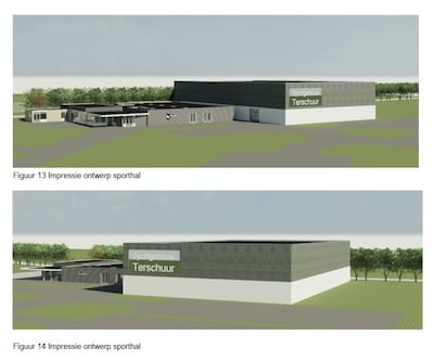 Groen licht voor nieuwe sporthal Terschuur en Zwartebroek