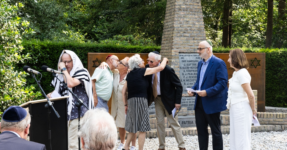 Haar vader bleef aandringen op een onderduikadres, nabestaanden onthullen Joods monument