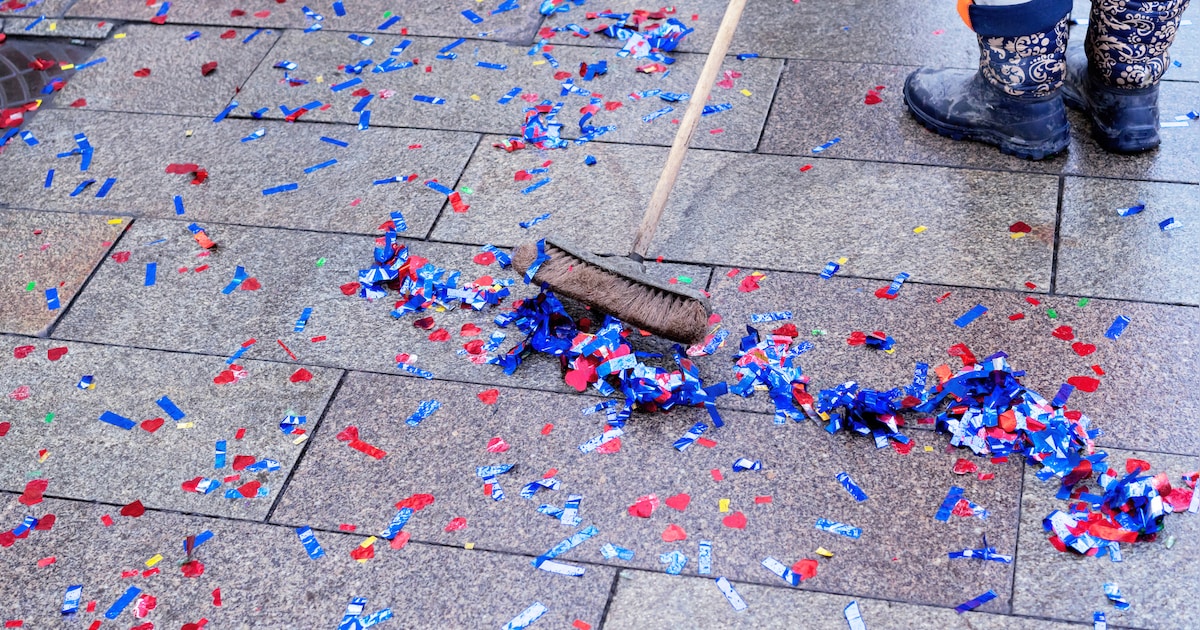 Partij wil verbod op confetti in Nijmegen, maar daar steekt de rest van de raad een stokje voor