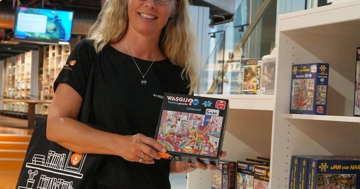 Naast boeken leen je voortaan ook puzzels bij de bibliotheek in Lelystad