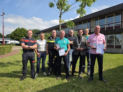 Carnegie-onderscheiding voor reddingsactie bij havenkanaal in Elburg