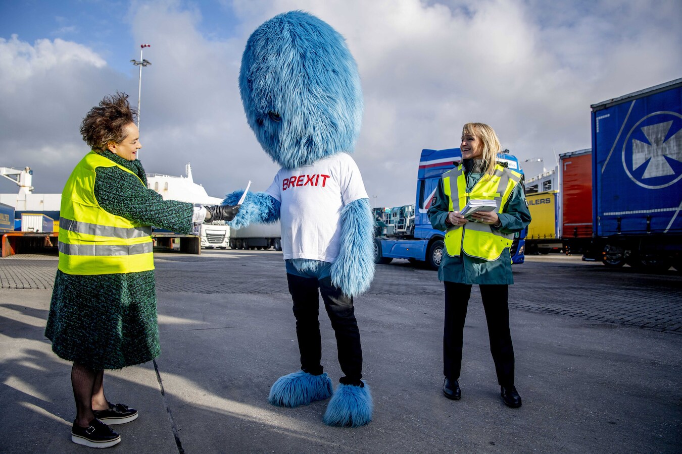 Recorddrukte op de veerboten van Rotterdam naar Engeland: ‘De Brexit ...