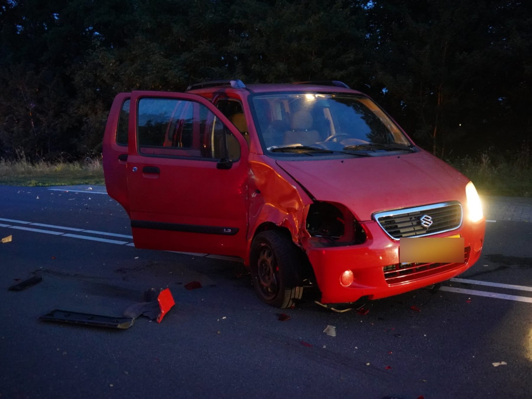 Meerdere voertuigen in botsing op de Frieseweg in Kampen