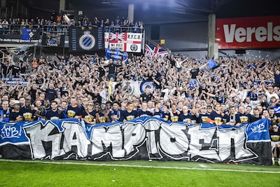 Club Brugge voor twintigste keer kampioen van België