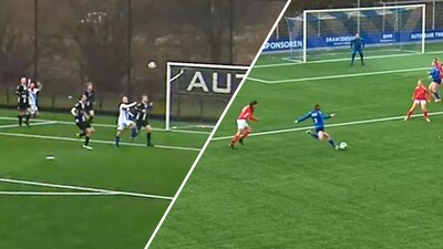 Identieke doelpunten van Kris (16) gekozen tot Moment van de Maand