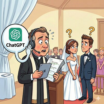 Streep door huwelijk na ‘luchtige’ ChatGPT-tekst, kritiek op de ‘babs voor één dag’