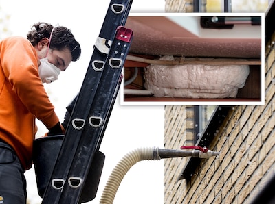 Gevaarlijk schuim in de spouwmuur: woningcorporaties waarschuwen huurders