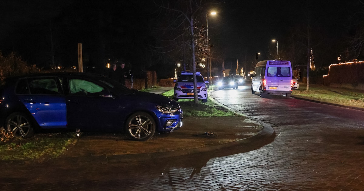 Buurtbus en auto raken elkaar in Voorst