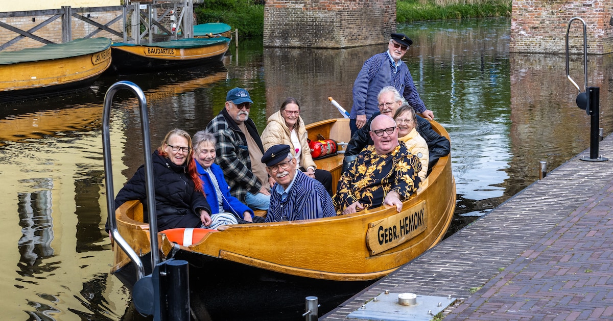 Gondelvaart door heel Zutphen tijdens Berkel Sunset Sail
