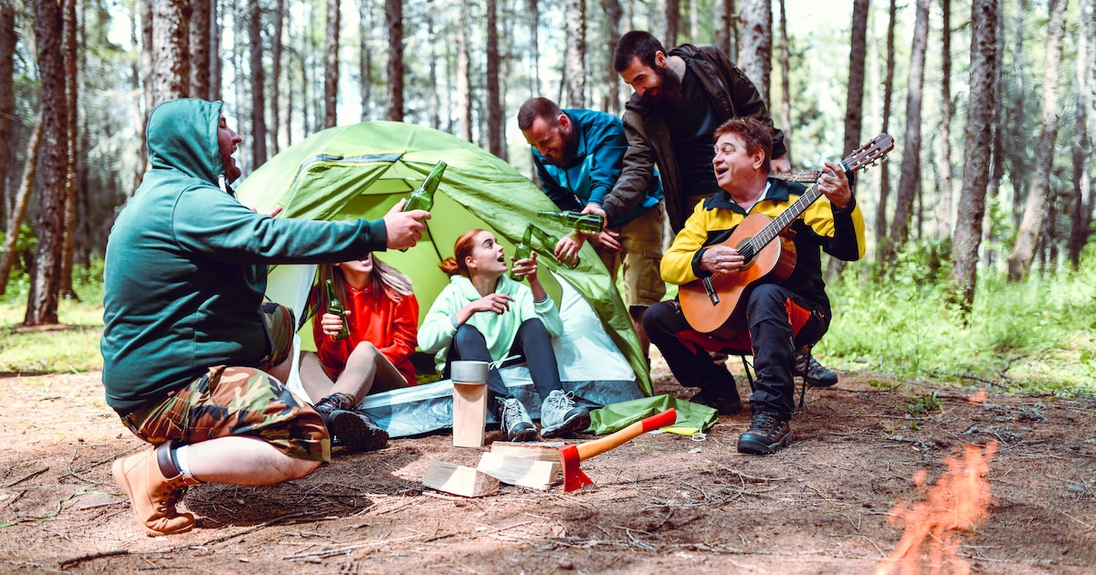 Van dweilhockey naar klootschieten: op de camping in Lochem was het nooit saai