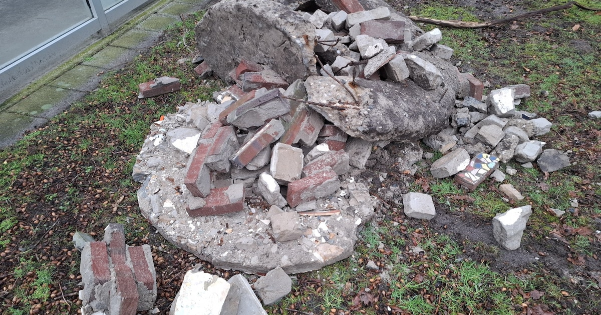 Kunstwerk wordt volledig vernield, gemeente door het stof: ‘Dit had nooit mogen gebeuren’