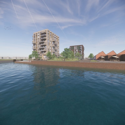 Aftrap Kroon op Indië in Almelo met daarbij ook sociale huurwoningen