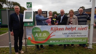 Stichting AED Staphorst moet 29 kasten vervangen na verdwijnen 2G-netwerk