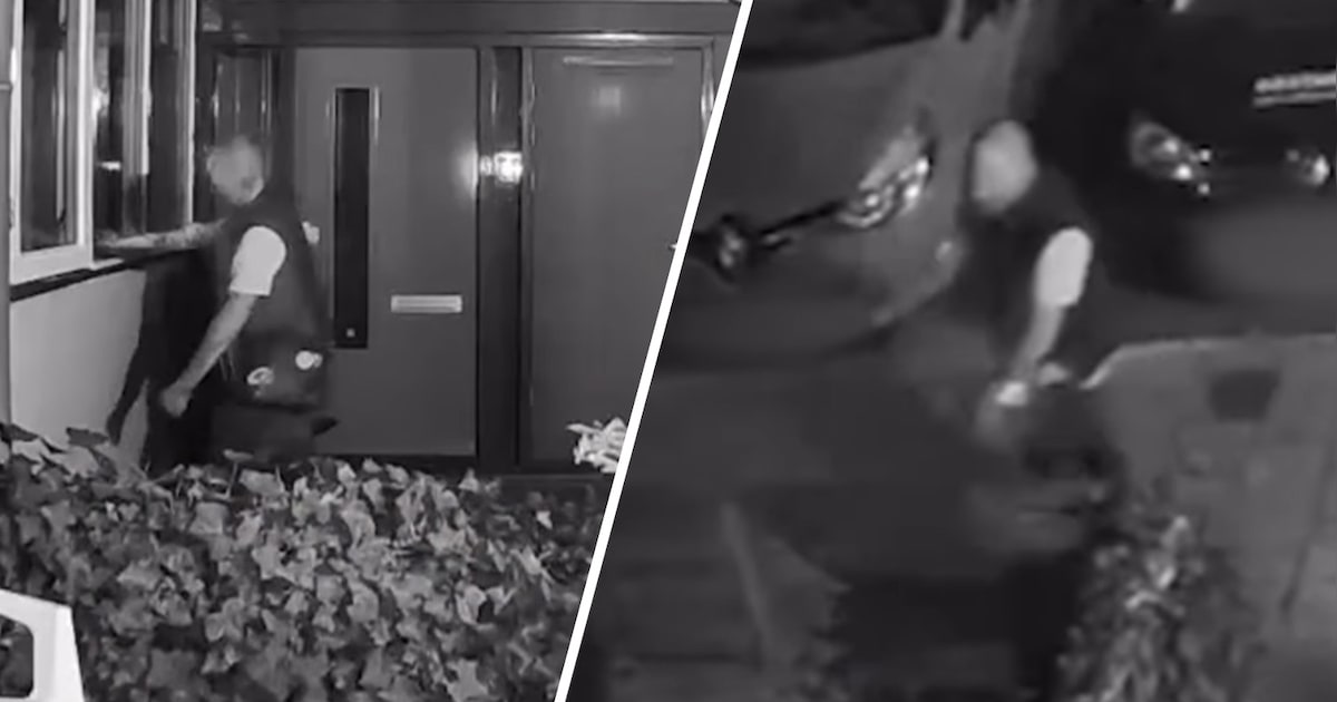 Met een blik bier in zijn hand doet hij twee pogingen om in te breken in Zutphen: wie is deze man?