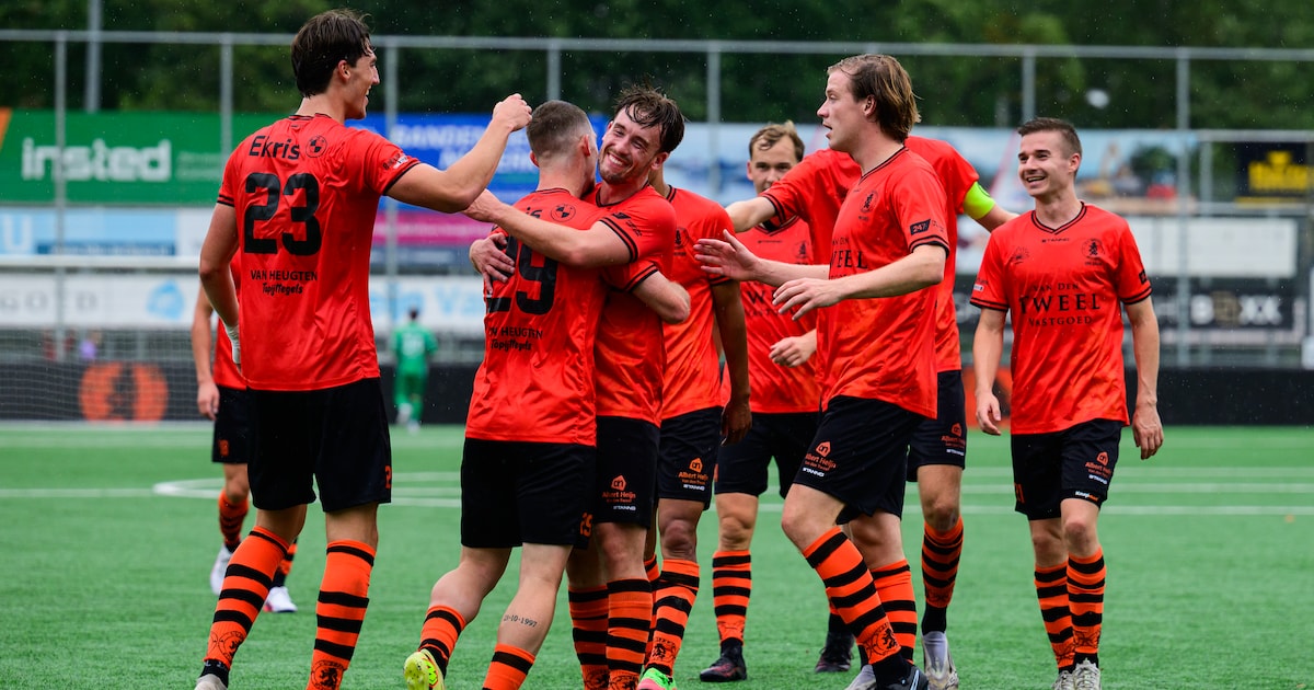 Sparta Nijkerk met enige moeite naar tweede voorronde KNVB Beker
