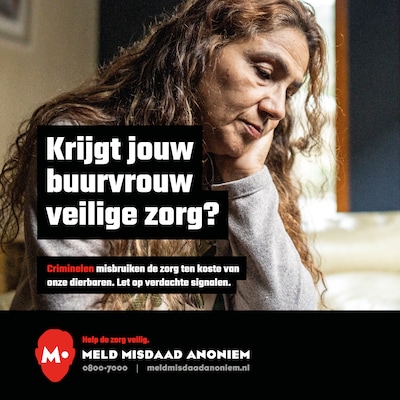 Overijssel begint campagne tegen zorgcriminaliteit: meld het anoniem