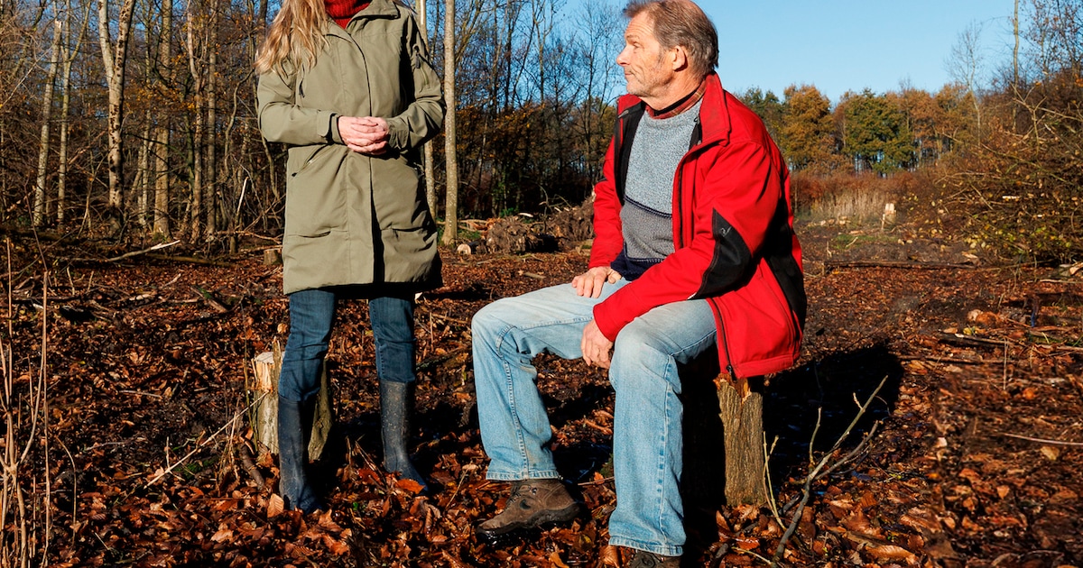 Buurt stopt bulldozer die bos wil kappen, maar is te laat: ‘Ik hoorde het kraken’