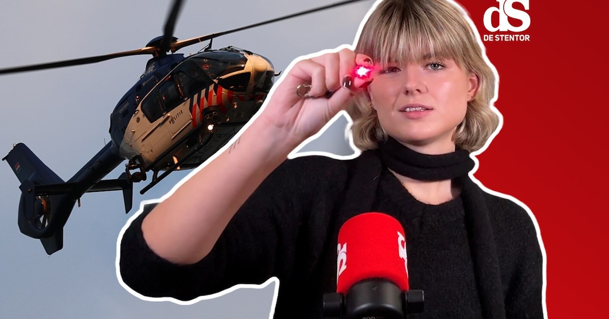 KIJK | Met laserpen richten op politiehelikopter: dit is waarom het verboden is