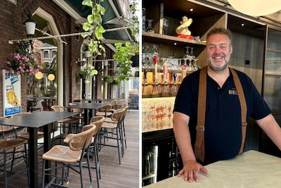 Albert heeft een Belgisch speciaalbiercafé met 50 bieren en stoofvlees (en oké, ook wijn)