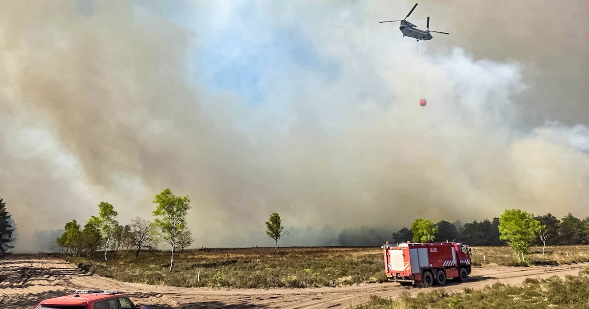 Defensie scherpt regels voor oefenen aan na natuurbranden, bij springput ’t Harde in het bijzonder