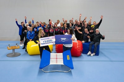 Doetinchemse turnvereniging Ypsilon krijgt 5000 euro: 'Een flinke opsteker!'