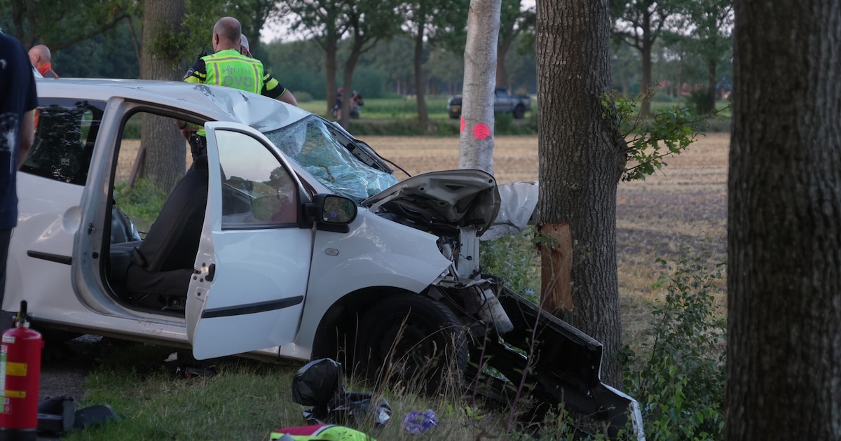 Ernstig ongeluk bij Dedemsvaart: twee mensen zwaargewond