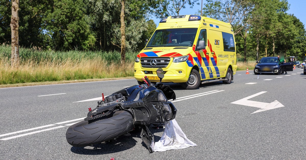 Motorrijder gewond in Lelystad, helpende automobilist eindigt op politiebureau