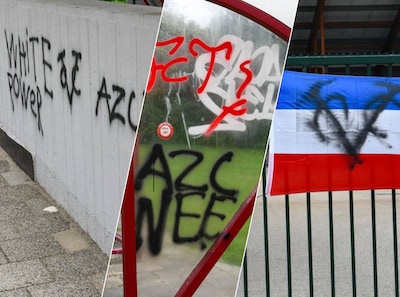 Twenterand grijpt in en verwijdert racistische leuzen tegen asielbeleid: ‘Per direct’