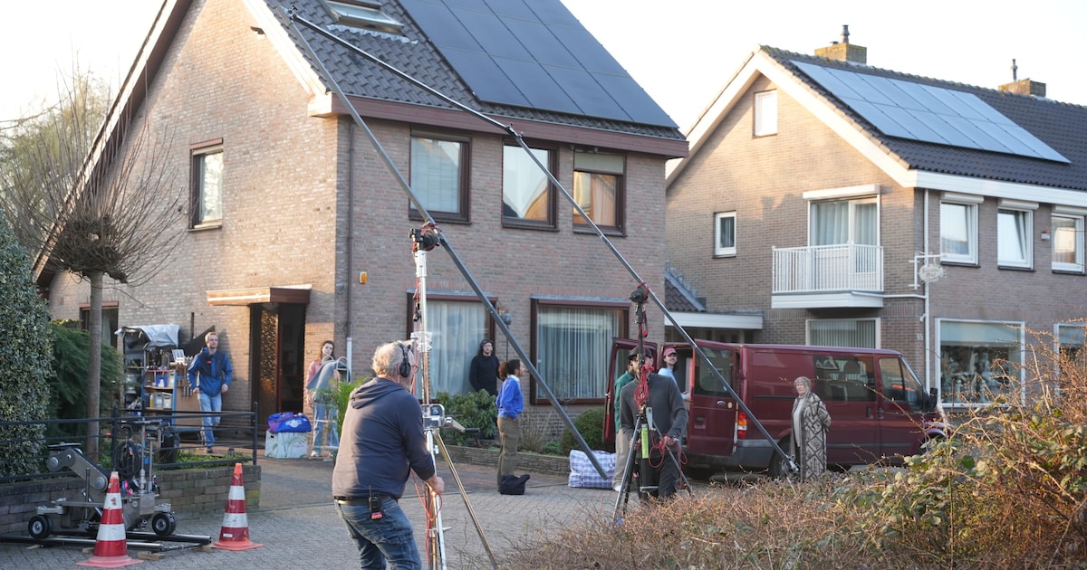 Hollywood in Bunschoten: rustige straat leeft even op door filmopnamen