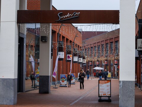 Winkelcentrum Suydersee in Dronten.