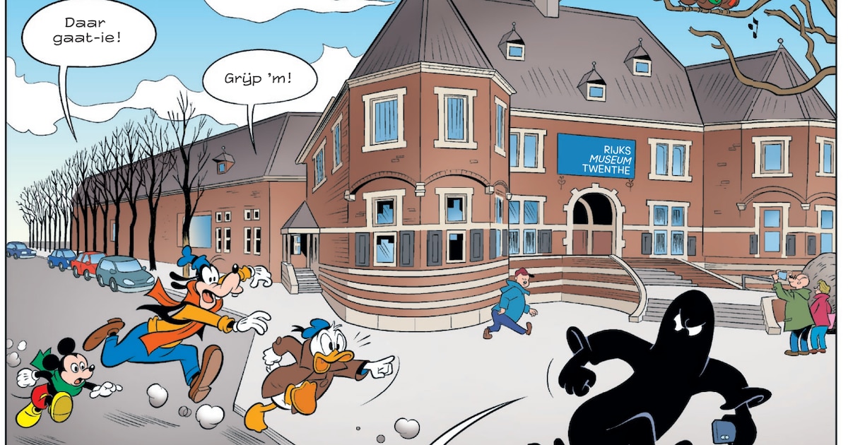 Donald Duck ruilt Duckstad in voor... Enschede: ‘Het geheim van de stad’