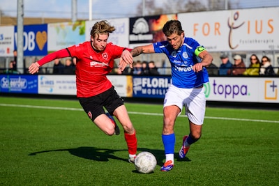 Opluchting bij Veensche Boys na spannende derby: ‘Andere ploegen zijn slechter’