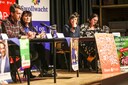 Brammert Geerling, Silvia Bruggenkamp, Patty Wolthof en Debbie Mathijsen.