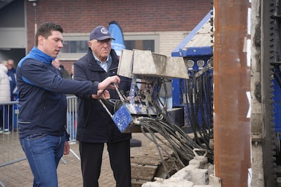 SV Spakenburg start na jaren wachten aan de bouw van een nieuwe kantine en extra kleedkamers