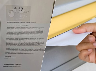 Bij kersverse ouders in Arnhem ploft een mysterieuze brief op de deurmat: ‘Ik hoop dat u uw kind goe